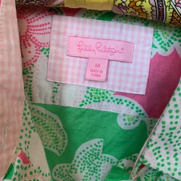 Lilly Pulitzer long sleeve blouse - Picture 2 of 7
